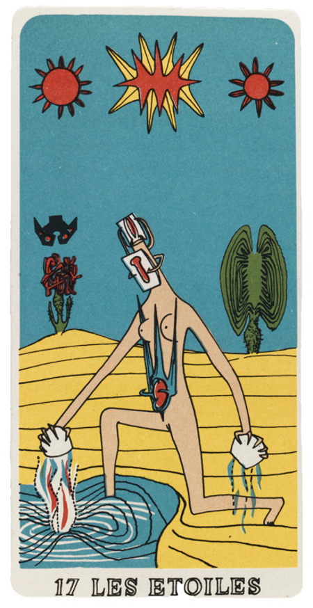 "André Breton and Roberto Matta Echaurren: 17 Les étoiles"